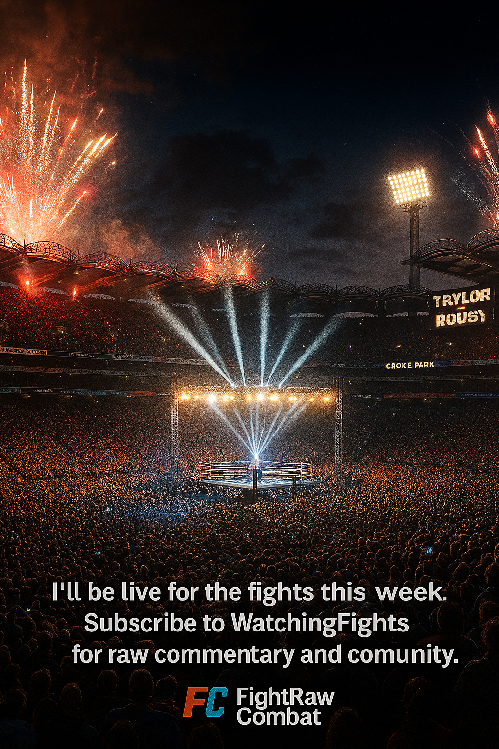 Katie Taylor vs Ronda Rousey at Croke Park?